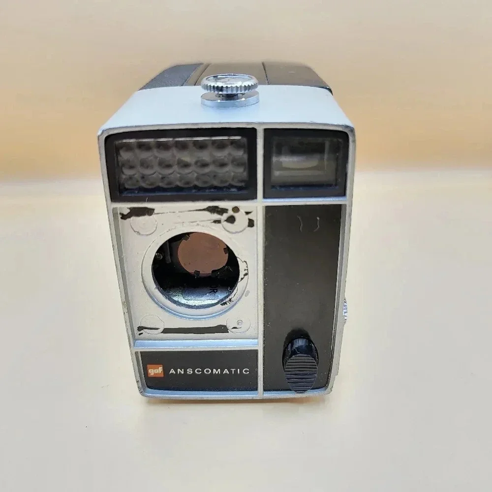Vintage GAF Anscomatic SC/91 Super 8 Movie Video Camera - untested
